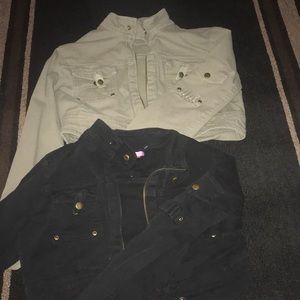 2 jeans jackets